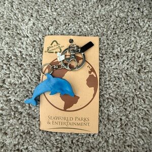 Blue Dolphin Keychain NWT
